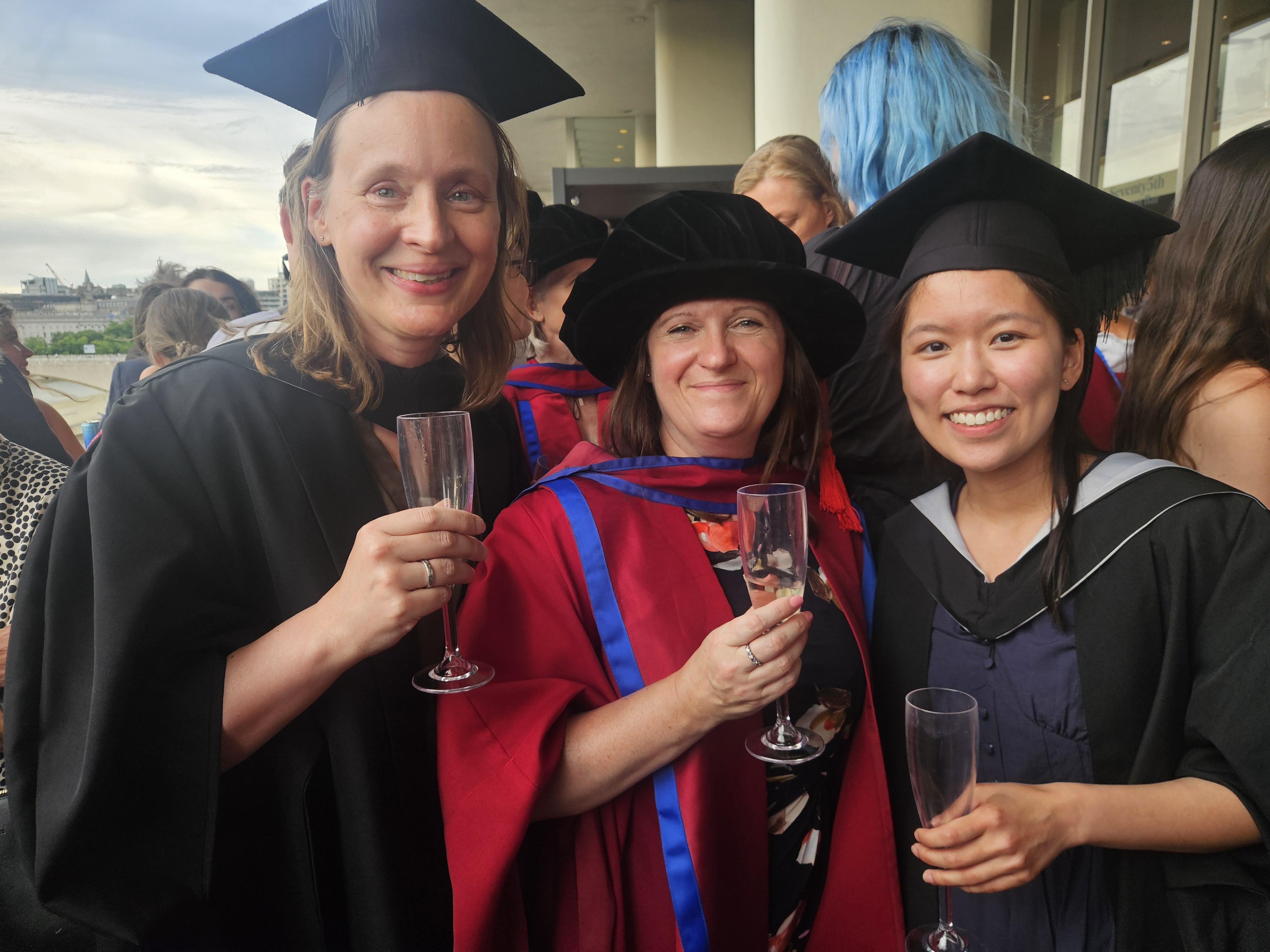 Ladder Lab graduates at the UCL 2026 graduation ceremony.